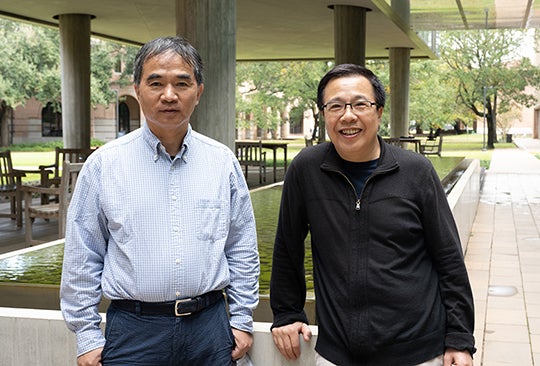 Rice physicists Pengcheng Dai and Qimiao Si