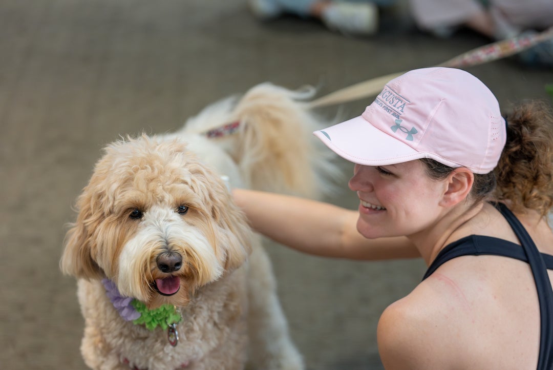 End-of-semester dog therapy sessions at Fondren Library are being sponsored in partnership with the Rice Student Association for Rice students in need of a finals pick-me-up April 26-28.
