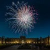 O-Week 2020 ended with the traditional fireworks display following matriculation. (Photo by Jeff Fitlow)