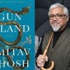 Cover of Gun Island and Amitav Ghosh