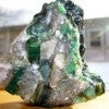 Brazilian emeralds in a quartz-pegmatite matrix. (Photo courtesy of Madereugeneandrew/Wikimedia Commons)