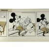 Original Mickey Mouse comic strip art