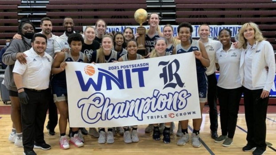 Rice captures Women's NIT championship for first time