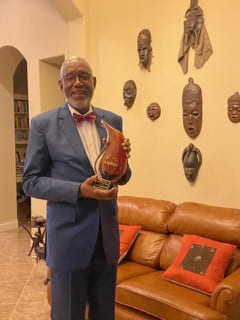 Roland Smith was honored by the American Association of Blacks in Higher Education this year with the first Dr. Roland B. Smith Jr. Leadership Award.