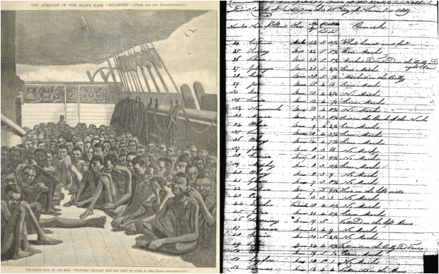 Slave trade ledger