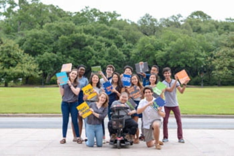 Group of Rice Students