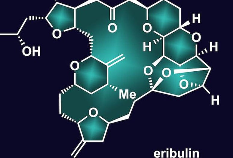 Rice University synthetic chemists have simplified the process to make halichondrin B, top, the parent compound of the successful cancer drug eribulin, bottom. Their reverse synthesis reduced the number of steps required to make the natural product. (Credit: Jenna Kripal/Nicolaou Research Group)