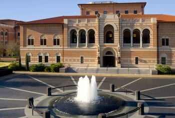 McNair Hall, the home of Rice's Jones Graduate School of Business.