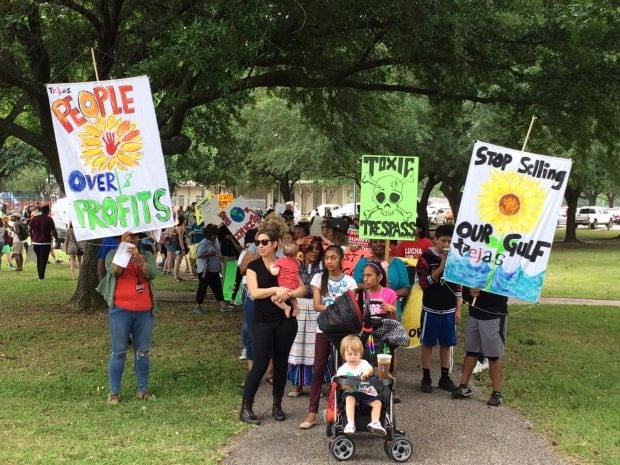 Community advocacy groups like Achieving Community Tasks Successfully help raise awareness about environmental issues that affect Houston neighborhoods including Pleasantville. (Photo courtesy of ACTS)