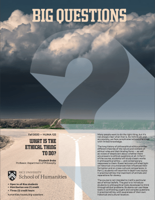 'Is This the End?' Big Questions courses tackle truth, ethics and the ...