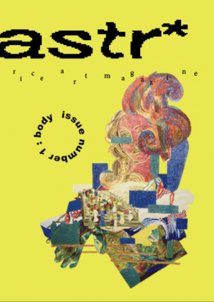 Samperio also co-founded art and design magazine astr* with fellow Rice undergrads.