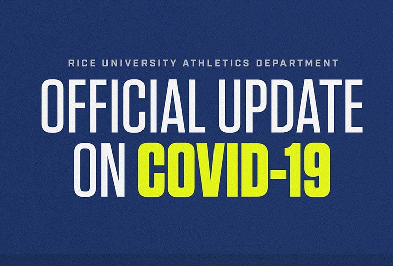 Graphic that says Official Update on COVID-19