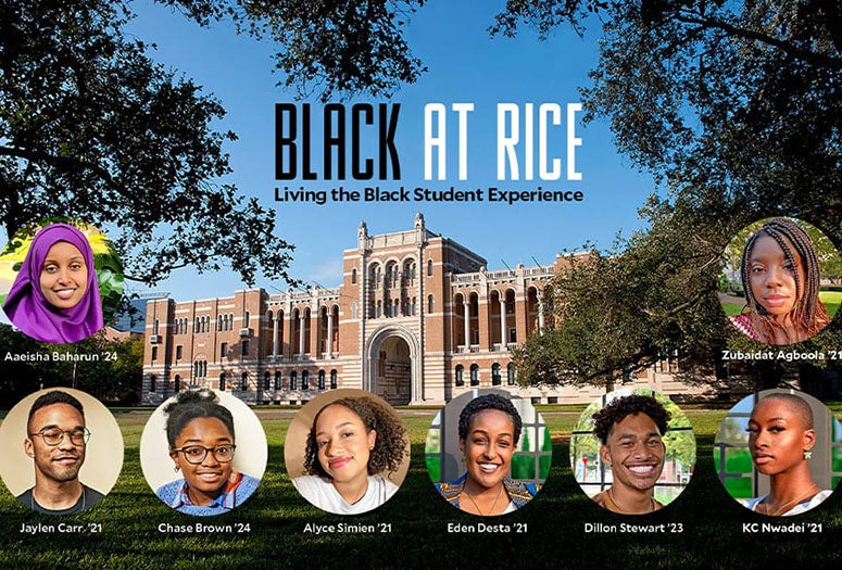 “Black at Rice: Living the Black Student Experience” was convened by the university’s Task Force on Slavery, Segregation and Racial Injustice and moderated by Duncan College magister Eden King, the Lynette S. Autrey Professor of Psychology.