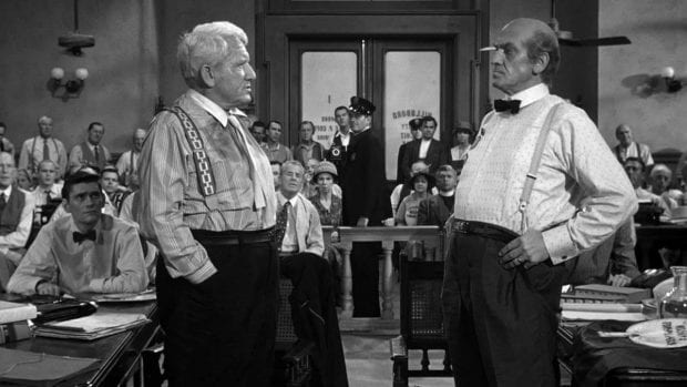 Spencer Tracy, Harry Morgan, and Fredric March