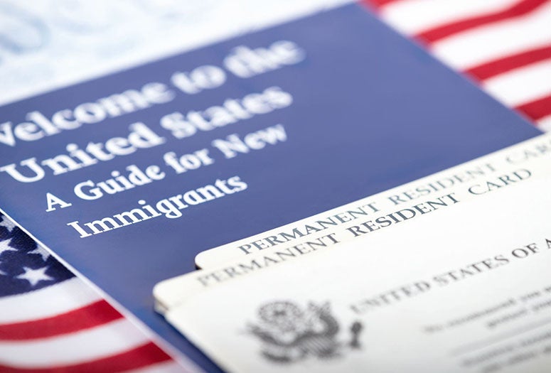 US Immigration Card