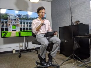 "As I wrote this speech, I was uncertain of what the Class of 2020’s future held," said Shree Kale '20, who recorded his speech in the studio at Allen Center.