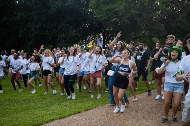 Rice Students Dancing