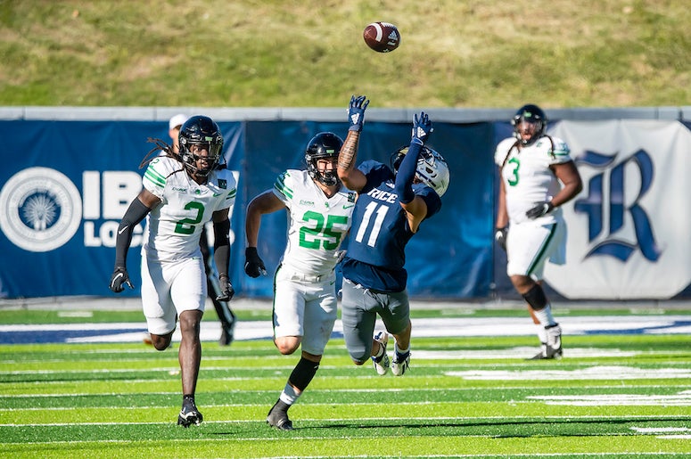 Wide receiver Jake Bailey Oct. 30