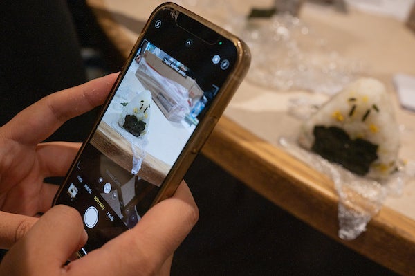 Rice students make onigiri for a good cause at Lovett College