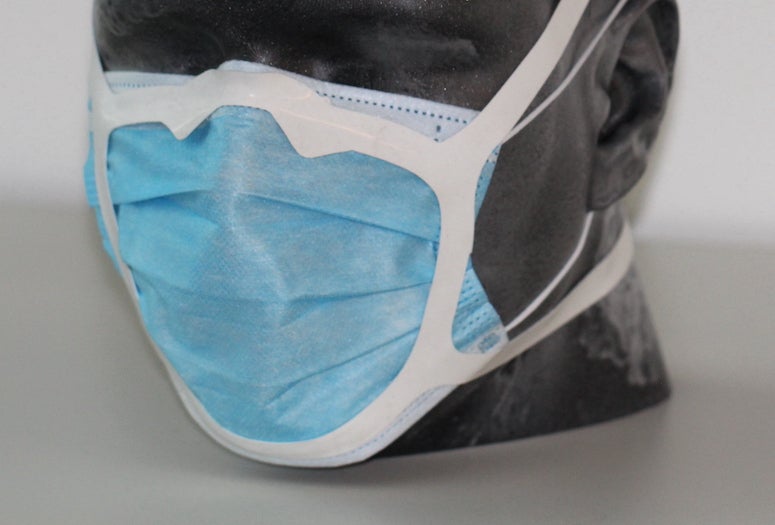 Surgical mask harness