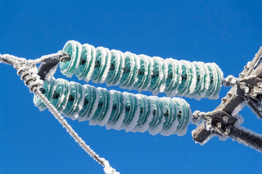 Frozen electrical wiring