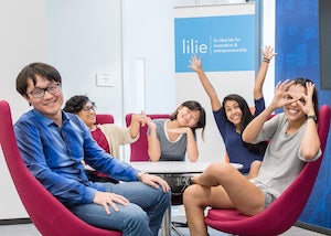 Lilie lab students