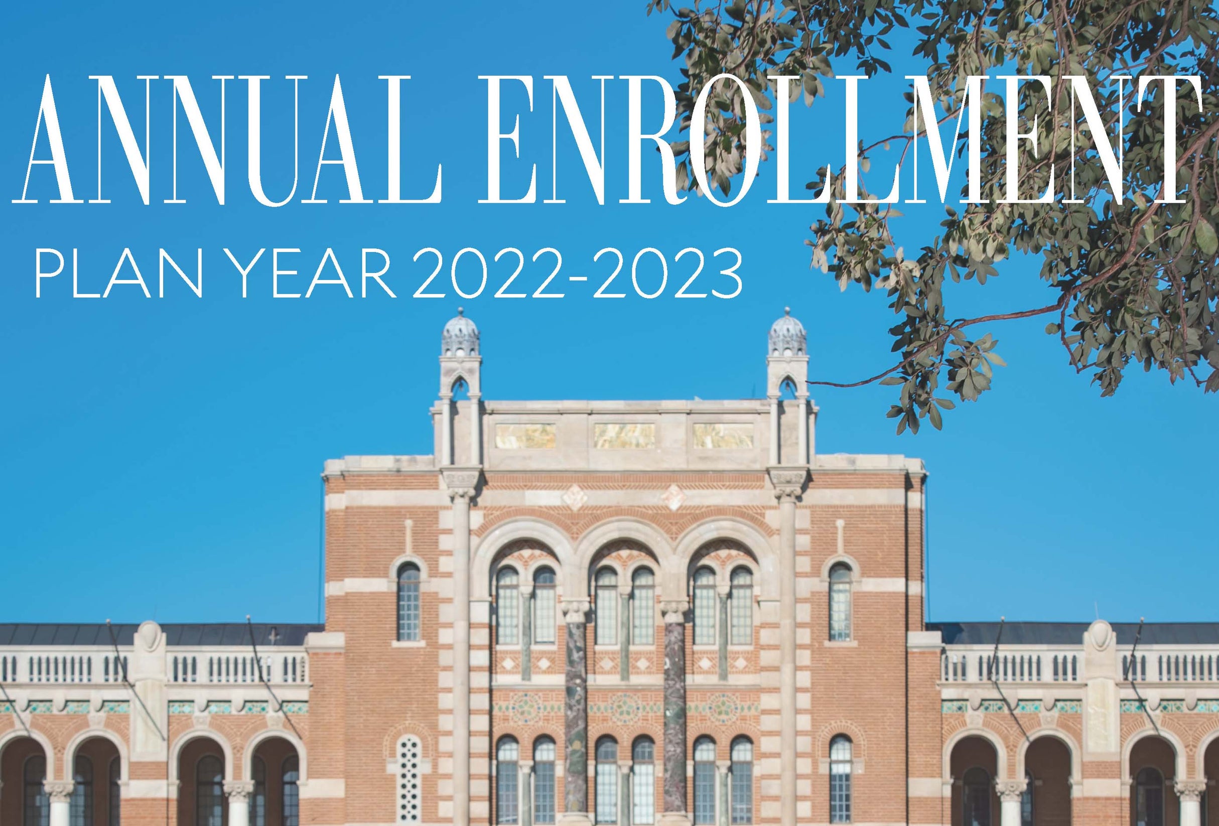 Cover image from 2022-23 annual enrollment brochure