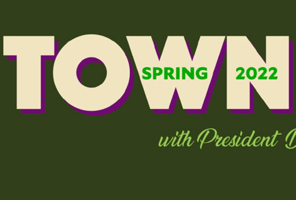 President's town hall logo