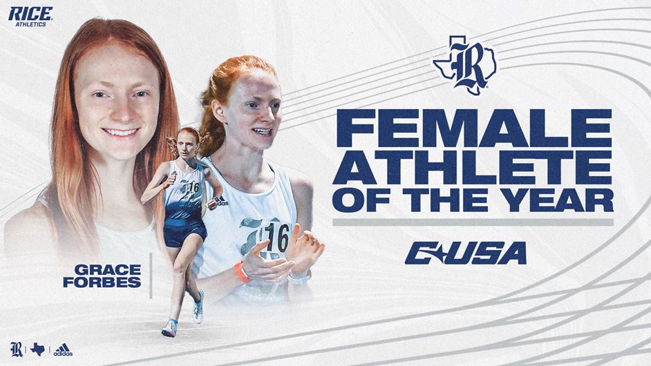 Rice's Forbes named C-USA's top female athlete for 2022-23 | Rice News ...