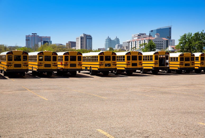 Houston school buses
