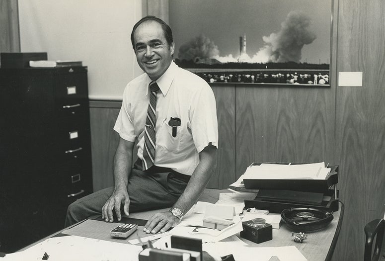 Alex Dessler at Rice University in 1980
