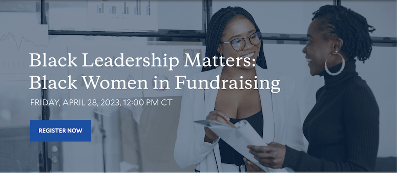  The Susanne M. Glasscock School of Continuing Studies’ newest OpenRICE series webinar, “Black Leadership Matters: Black Women in Fundraising,” will feature a powerhouse panel of Black female fundraisers sharing their experiences April 28.