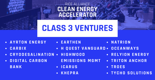 Clean Energy Accelerator Class 3