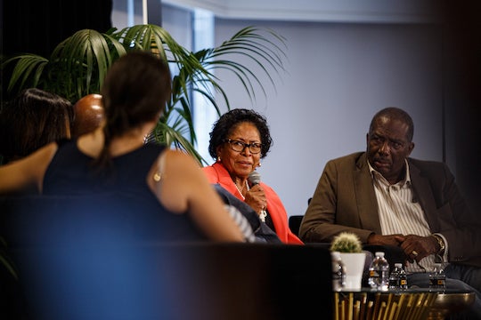 Ruth Simmons appears at The Texas Tribune Festival as part of the panel "Race and Higher Ed"