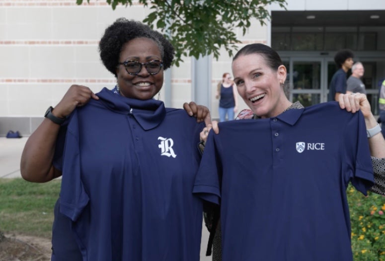 Rice Spirit Friday shirts