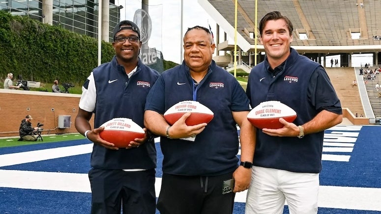 Former Rice running back and College Football Hall of Famer Trevor Cobb will join five others in the 2023 Gridiron Legends class, which was announced by the TaxAct Texas Bowl committee Oct. 9.