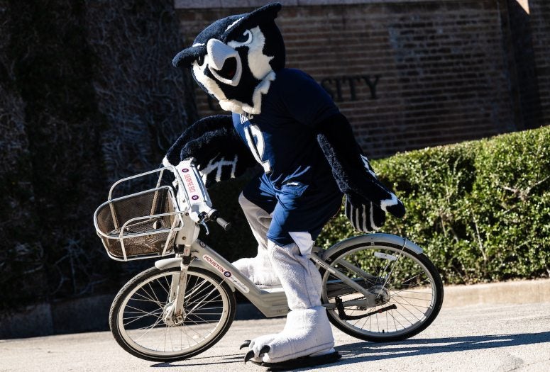 Sammy takes a bike ride