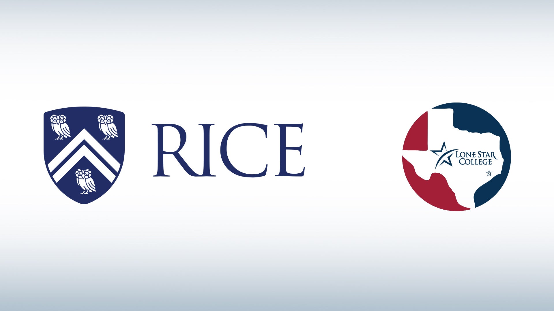 Rice/Lone Star College logos