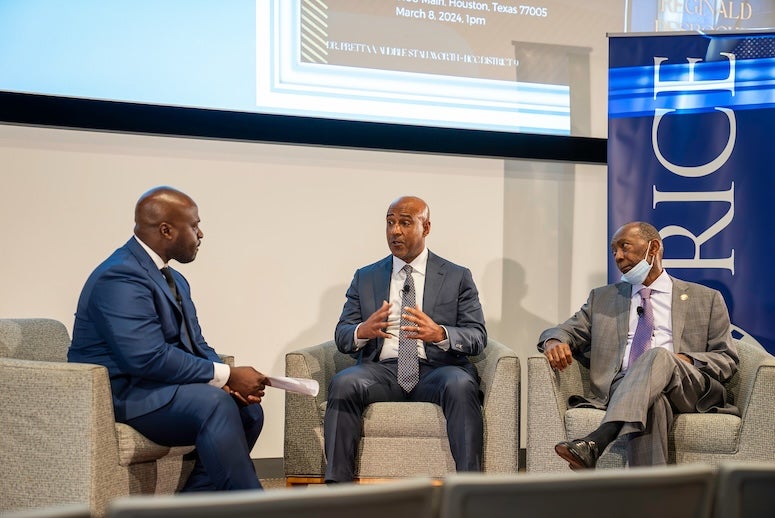 Rice President Reginald DesRoches recently participated in a TEDx Talk where he joined community leaders in a discussion on men’s health and the challenges of leading during a health crisis.