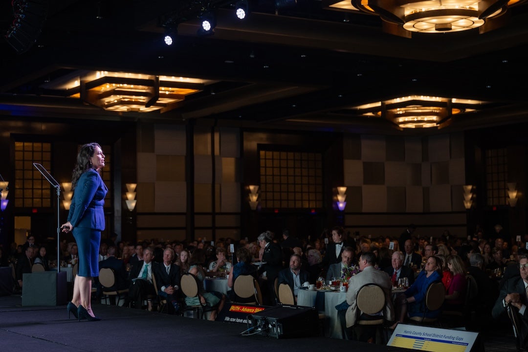 Ruth López Turley presents findings from 2024 Kinder Houston Area Survey