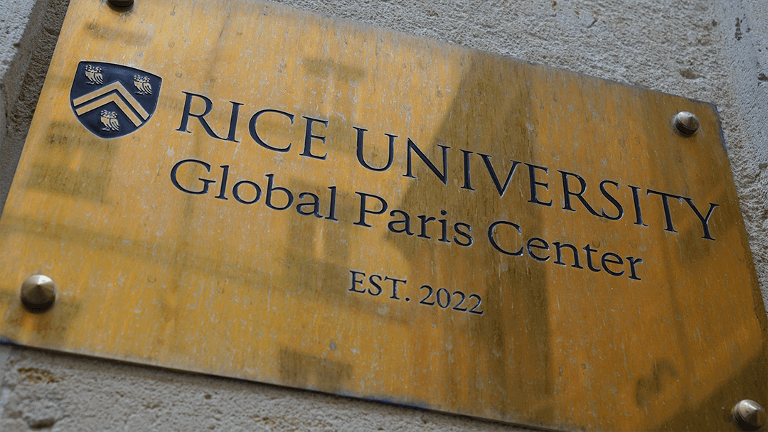 Rice Global Paris Center