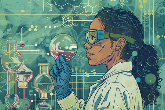 woman scientist