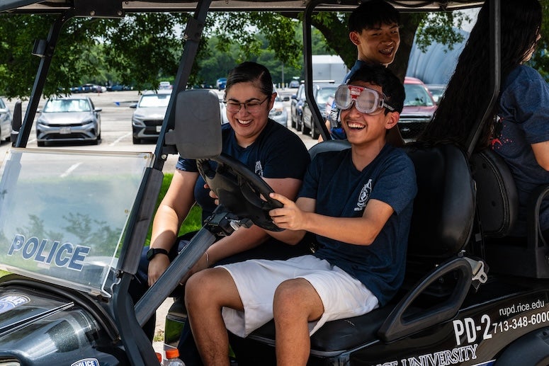 The Rice University Police Department welcomed local high school students to campus this month to experience what it’s like to work in law enforcement during the third annual Law Enforcement Youth Academy (LEYA) program June 10-14.