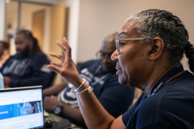 AP Summer Institute instructor Nelva Williamson.