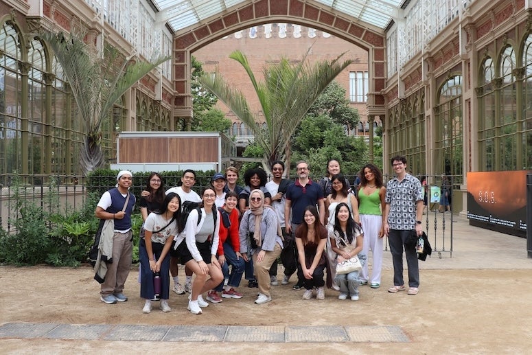A group of students from Rice University’s School of Architecture and George R. Brown School of Engineering visited Barcelona, Spain, in June as part of a global “Building Ecologies” workshop.