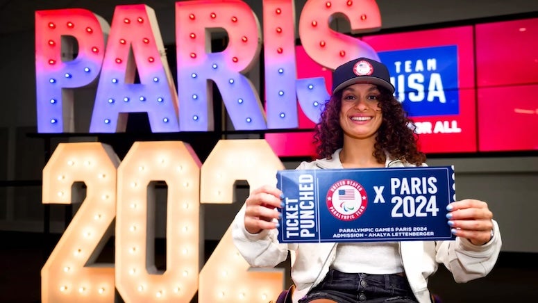 Ahalya Lettenberger will represent Team USA at the Paralympic Games Paris 2024.