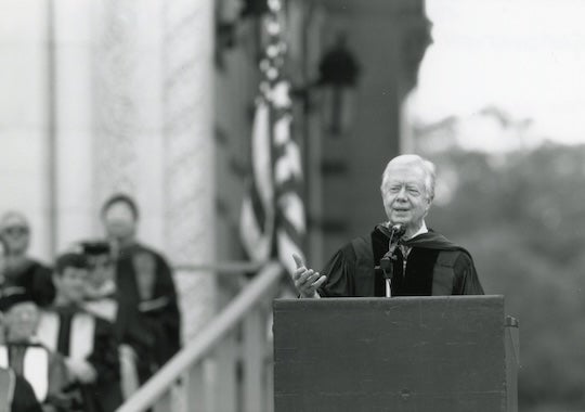 Jimmy Carter at Rice