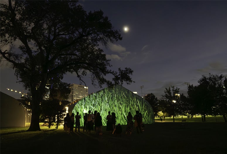 Moody Center for the Arts tent series