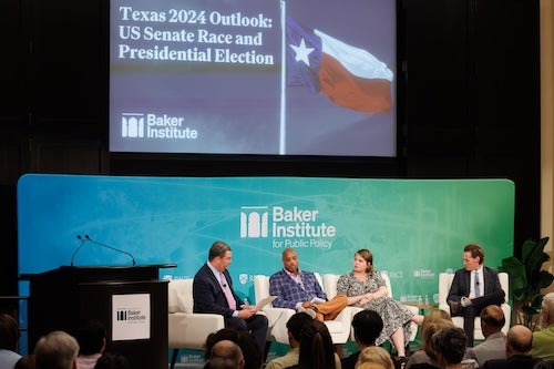 Political reporters discuss potential outcome of Texas elections at Baker Institute event