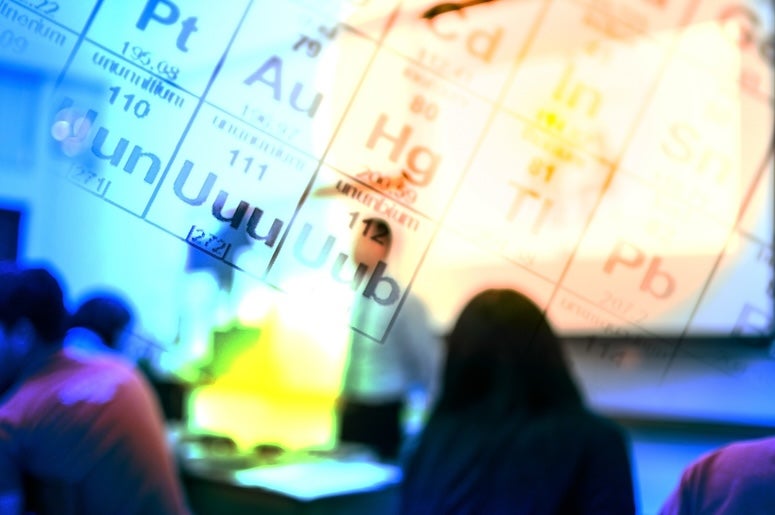 Science lab shot